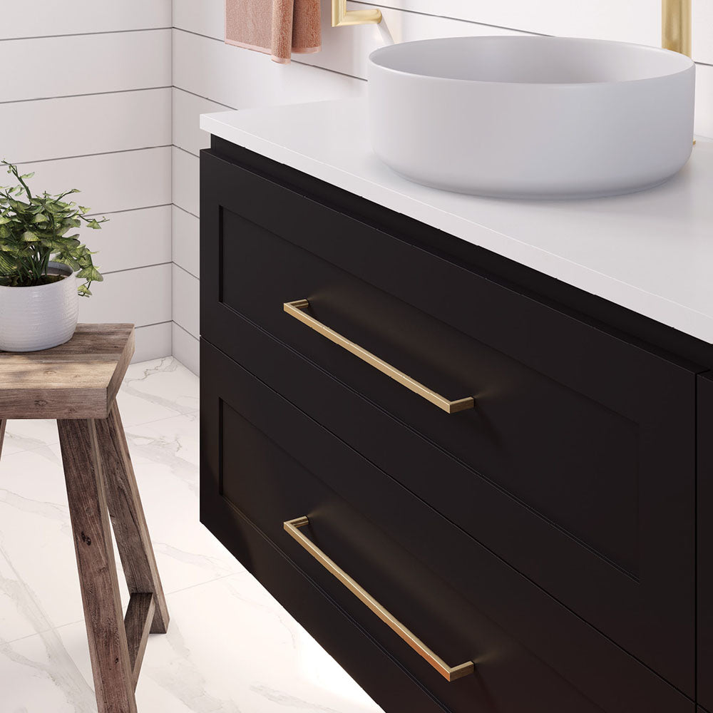 Urbane 320mm Handle, Urban Brass