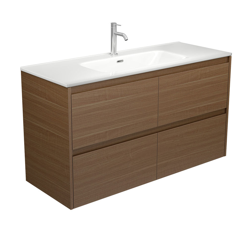 Joli Amato 1200 Walnut Wall Hung Vanity