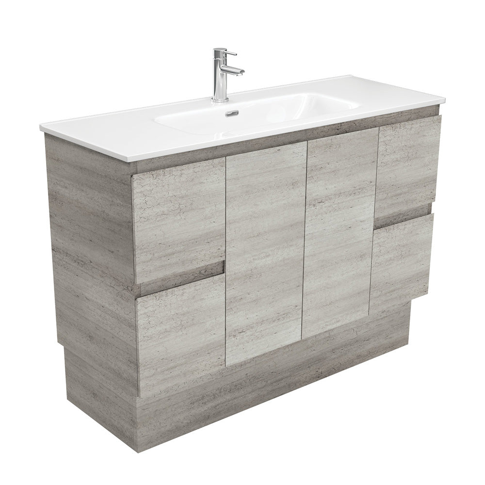 Joli Edge Industrial 1200 Vanity On Kickboard