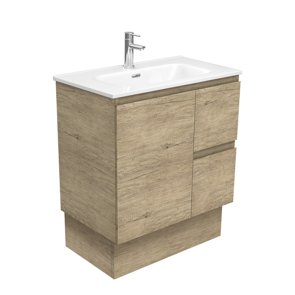 Joli Edge Scandi Oak 750 Vanity On Kickboard