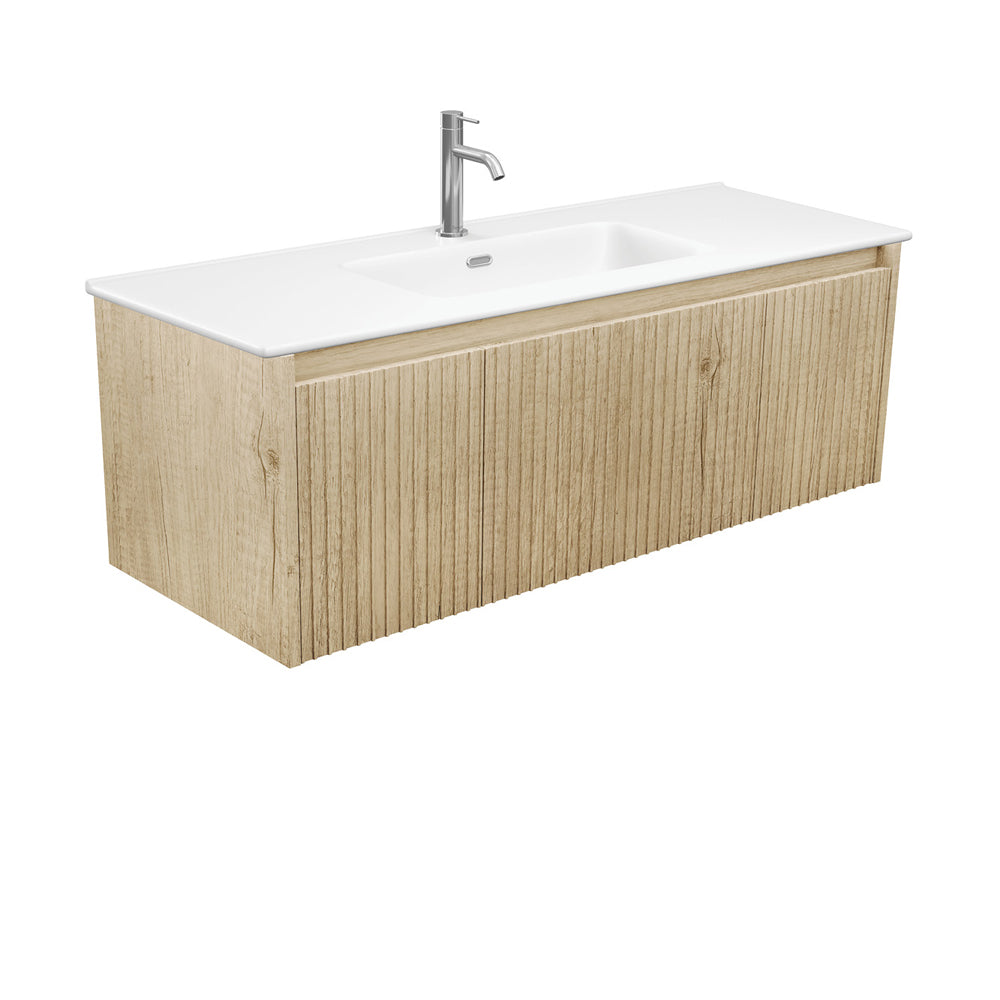 Joli Matte Alina Scandi Oak 1200 Wall Hung Vanity