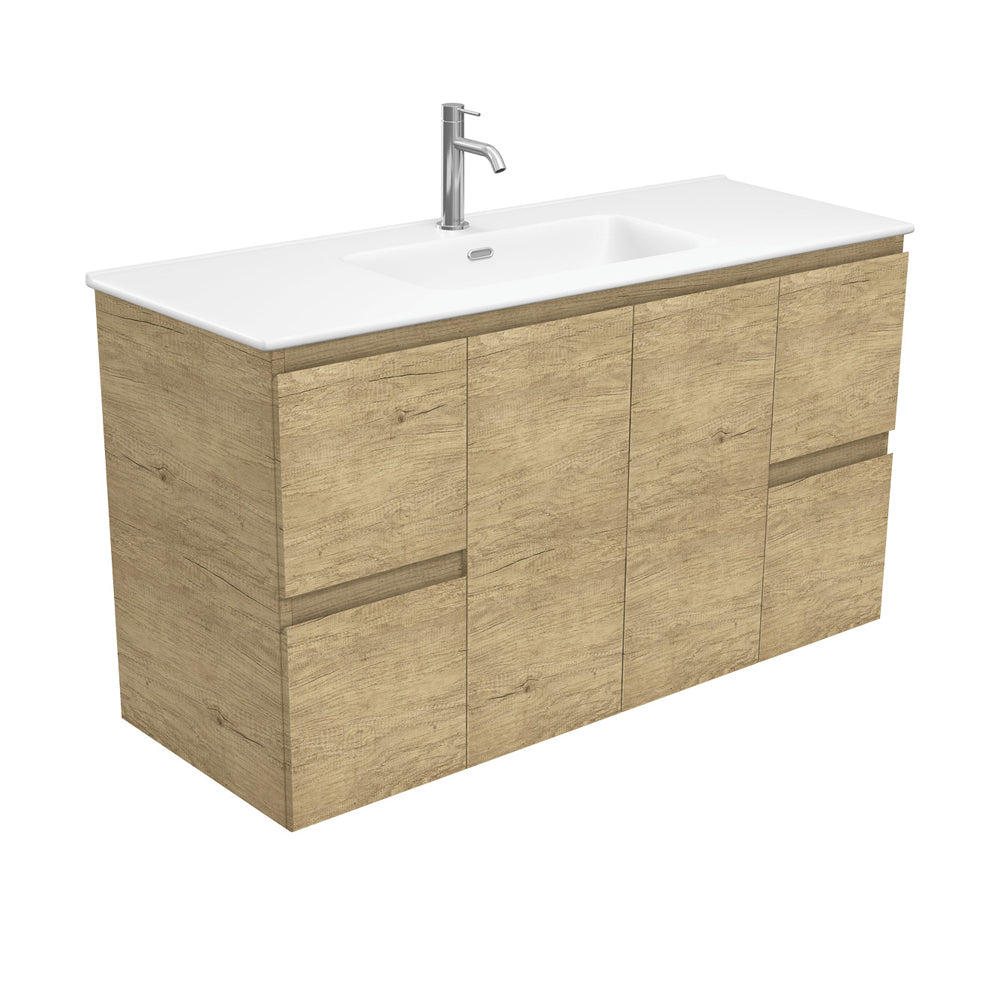 Joli Matte Edge Scandi Oak 1200 Wall Hung Vanity