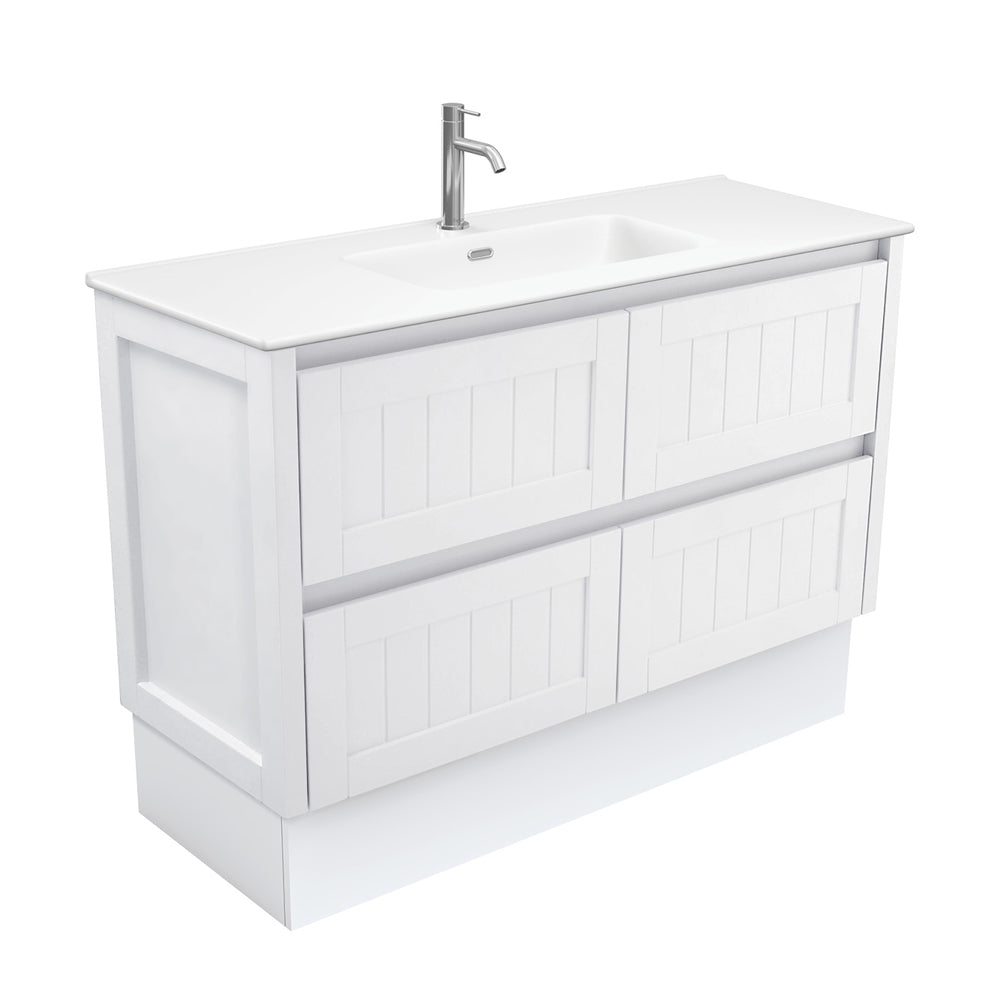 Joli Matte Hampton 1200 Vanity on Kickboard