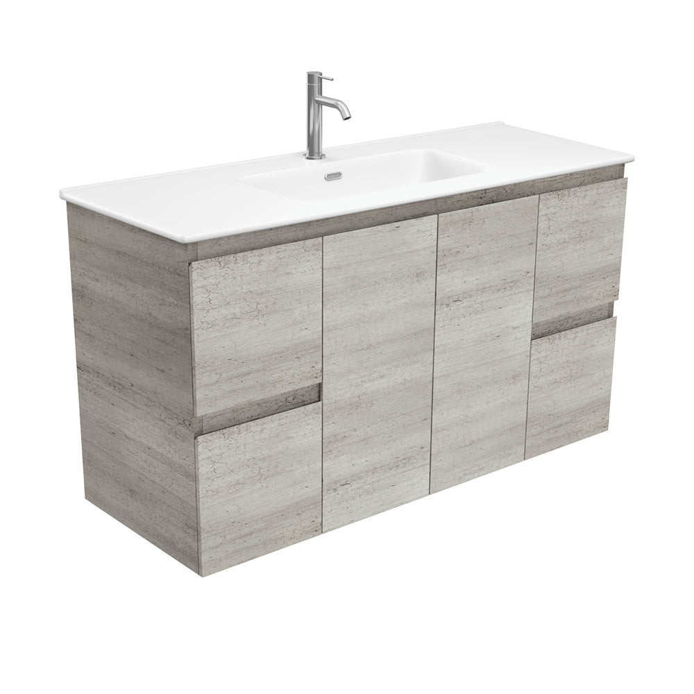 Joli Matte Edge Industrial 1200 Wall Hung Vanity
