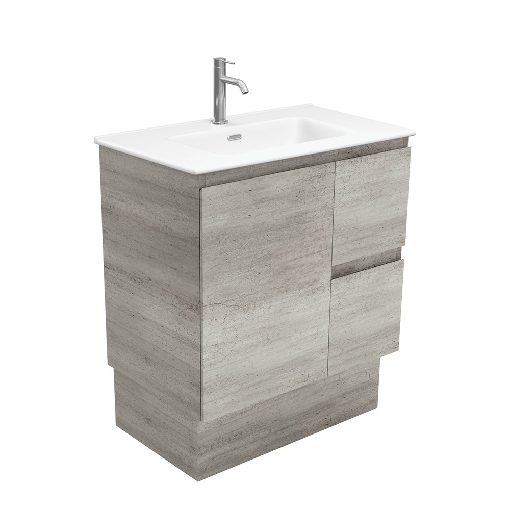 Joli Matte Edge Industrial 750 Vanity On Kickboard