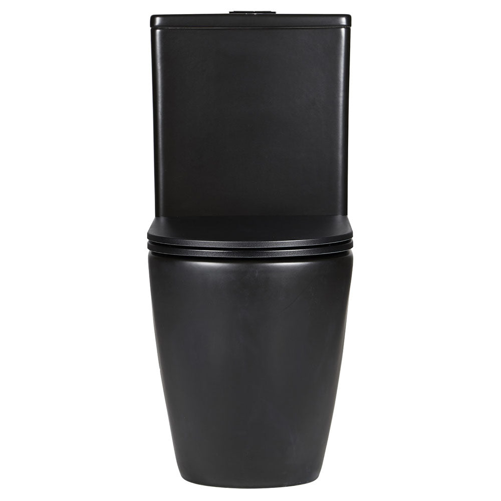 Koko Tornado Back-to-Wall Toilet Suite, Matte Black