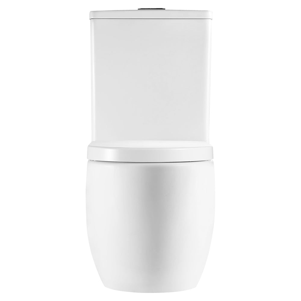 Joli Tornado Flush Back-to-Wall Toilet Suite, Gloss White