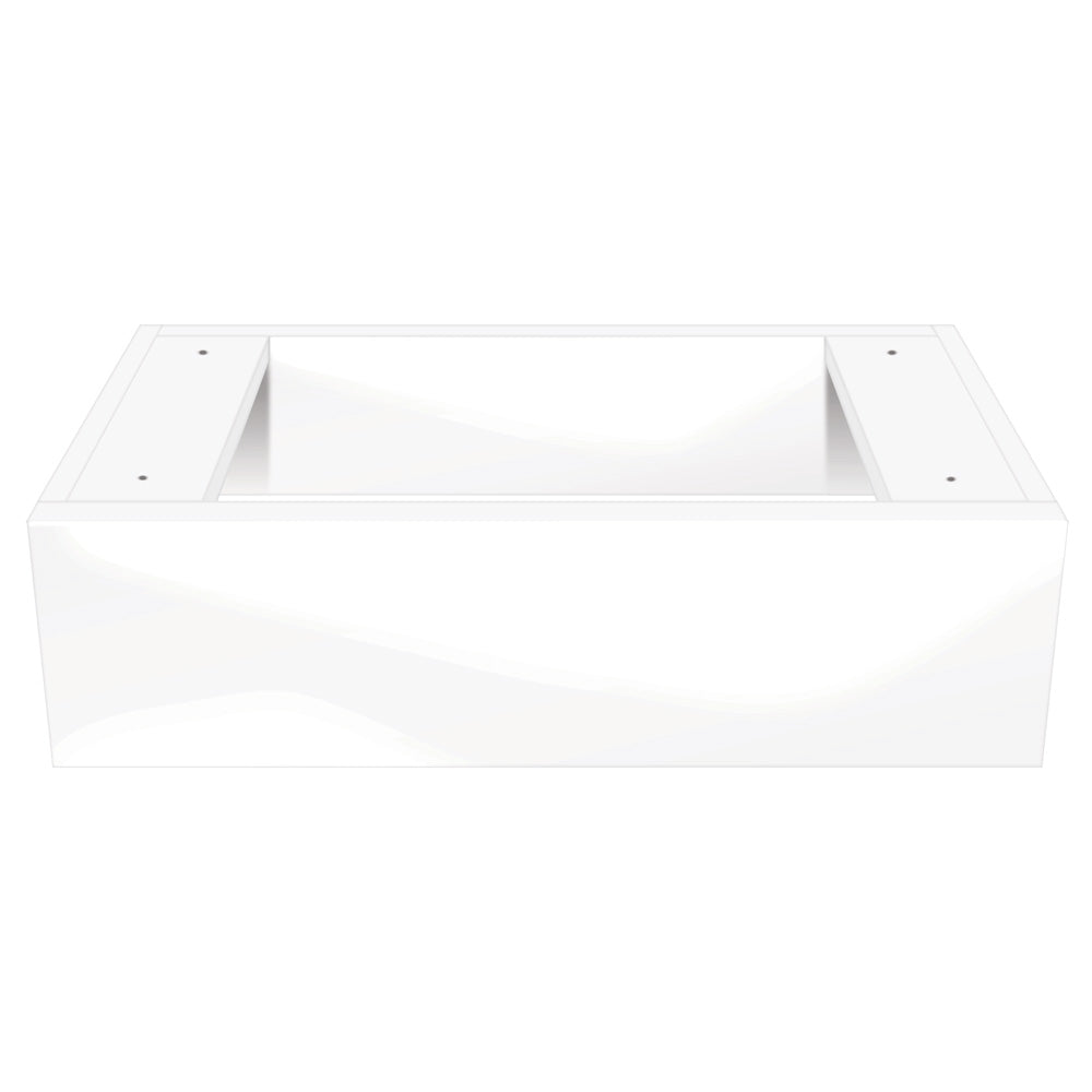 Gloss White Kickboard, 250mm high