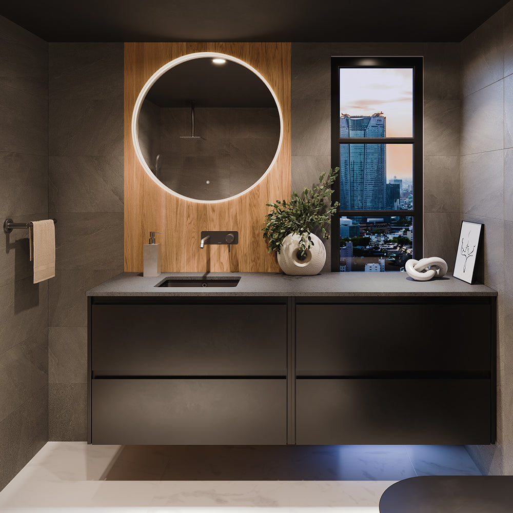 Sansa Round LED Mirror