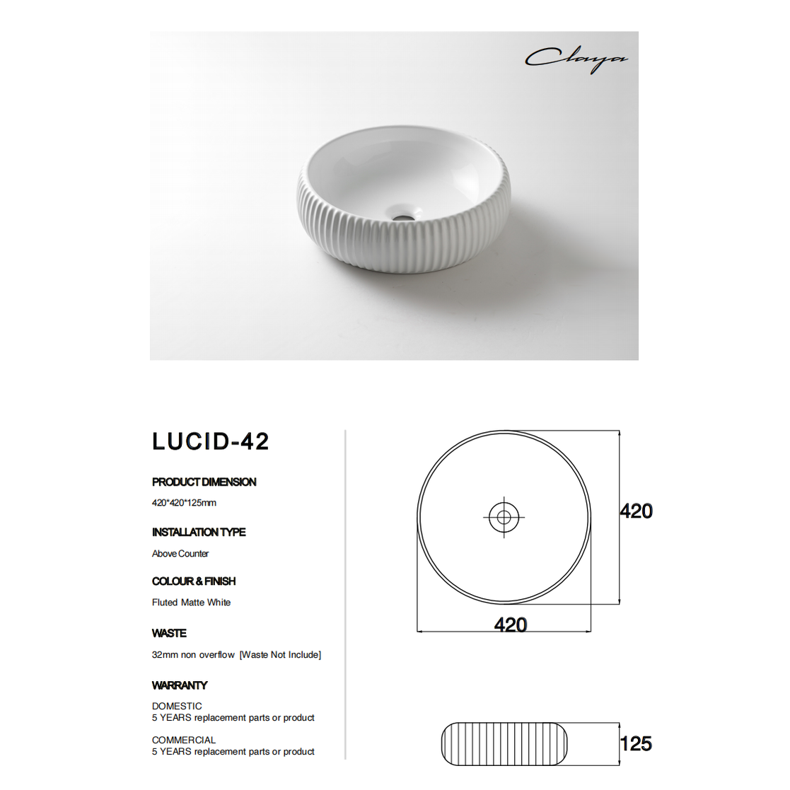 Lucid-42 at Blue Bathware