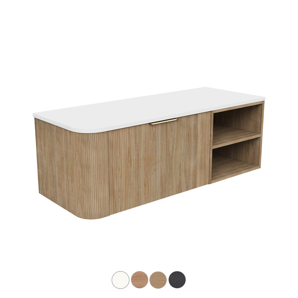 Fienza Margot Wall Hung Cabinet with Shelf 900/1200/1500/1800 MM