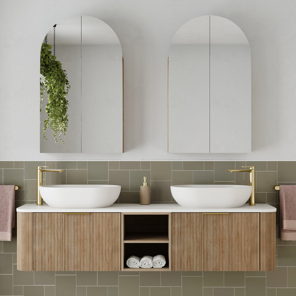 Fienza Margot Wall Hung Cabinet with Shelf 900/1200/1500/1800 MM