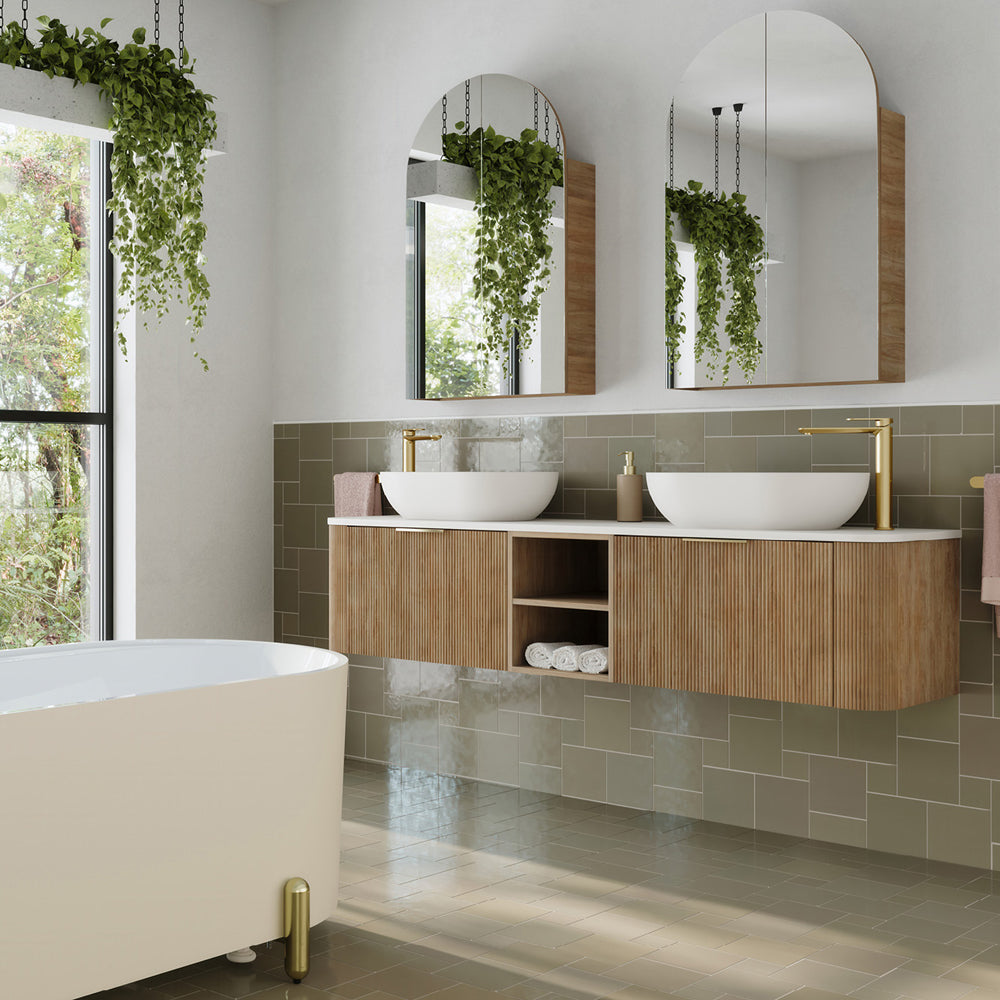 Fienza Margot Wall Hung Cabinet with Shelf 900/1200/1500/1800 MM