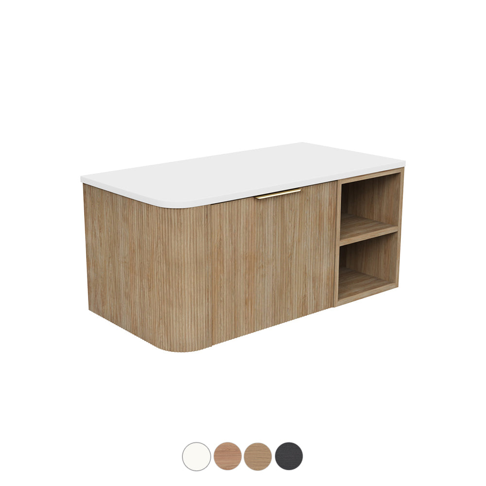 Fienza Margot Wall Hung Cabinet with Shelf 900/1200/1500/1800 MM