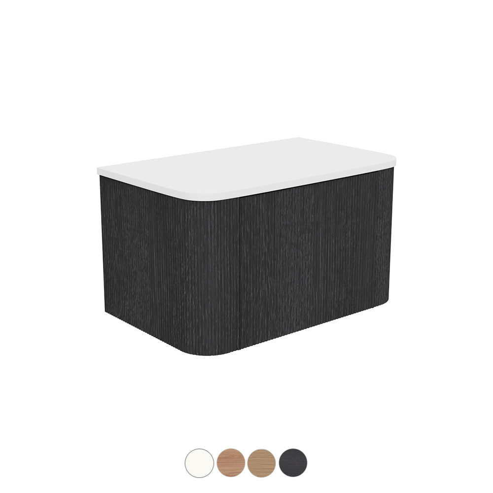 Fienza Margot Wall Hung Double Curve Cabinet 750/900/1200/1500/1800 MM