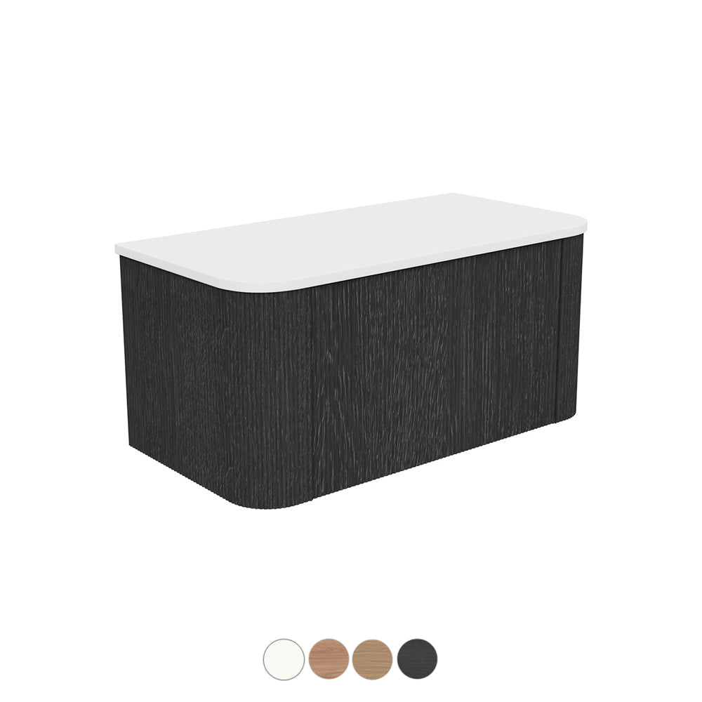 Fienza Margot Wall Hung Double Curve Cabinet 750/900/1200/1500/1800 MM