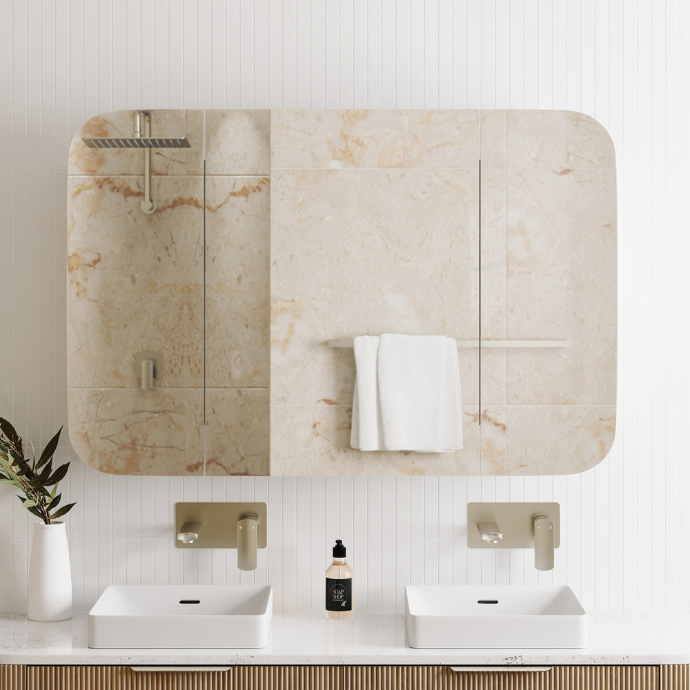 Marlowe Soft Square Mirror Cabinet