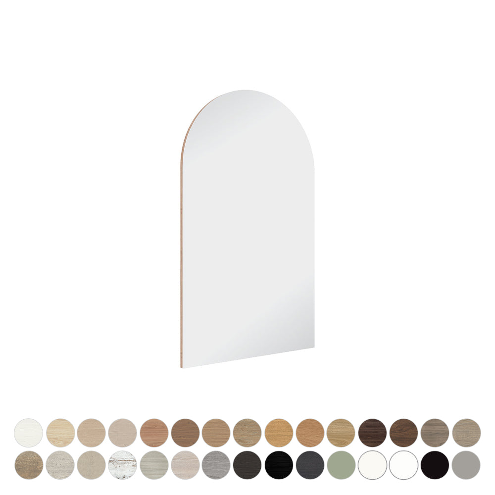 Marlowe Arch Mirror with Edge, 600 x 1000mm