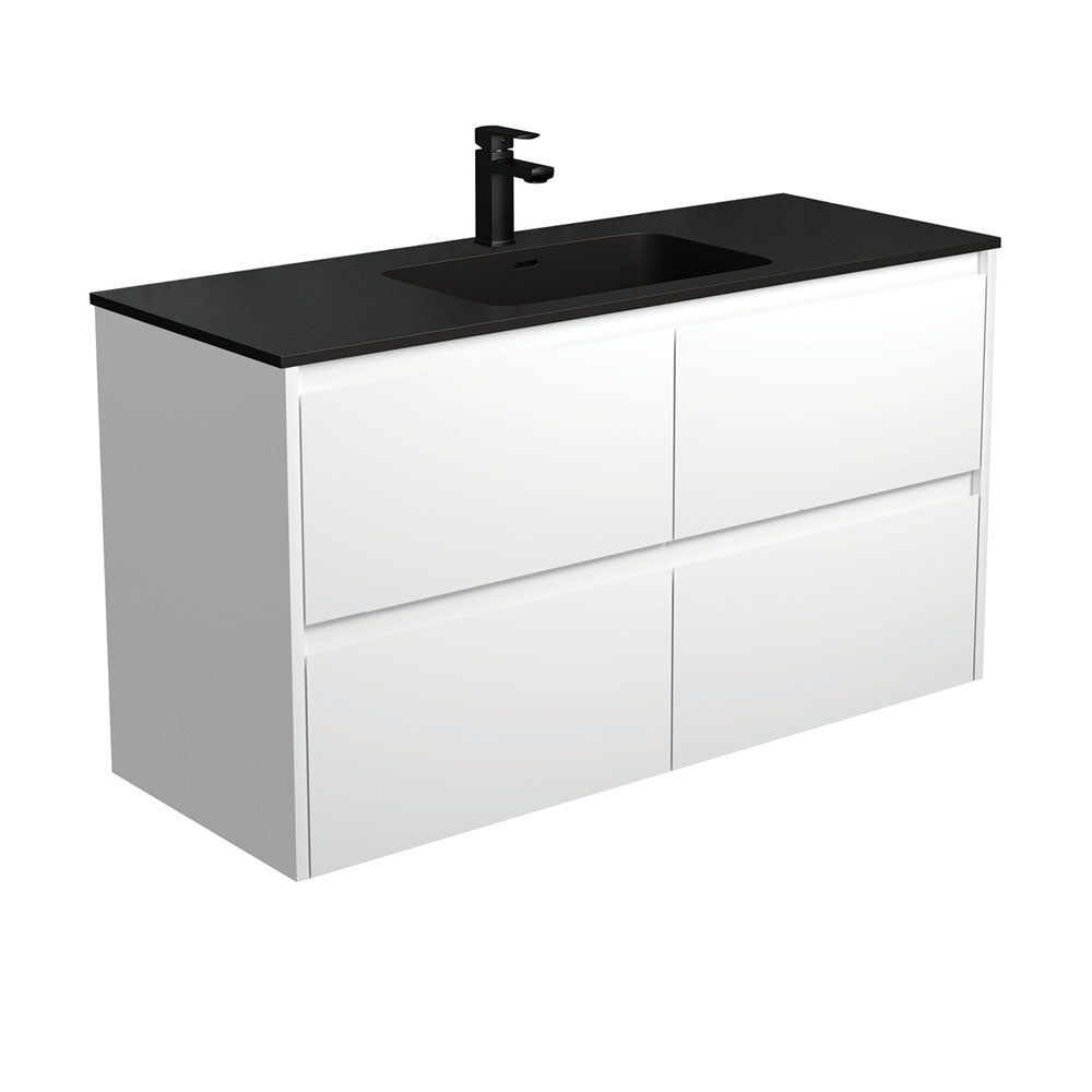 Montana Amato 1200 Satin White Wall-Hung Vanity