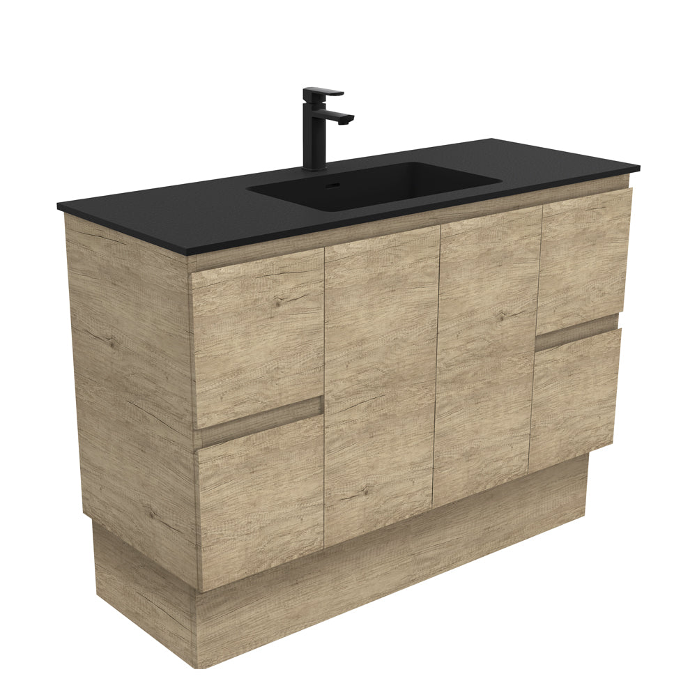 Montana Edge Scandi Oak 1200 Vanity On Kickboard