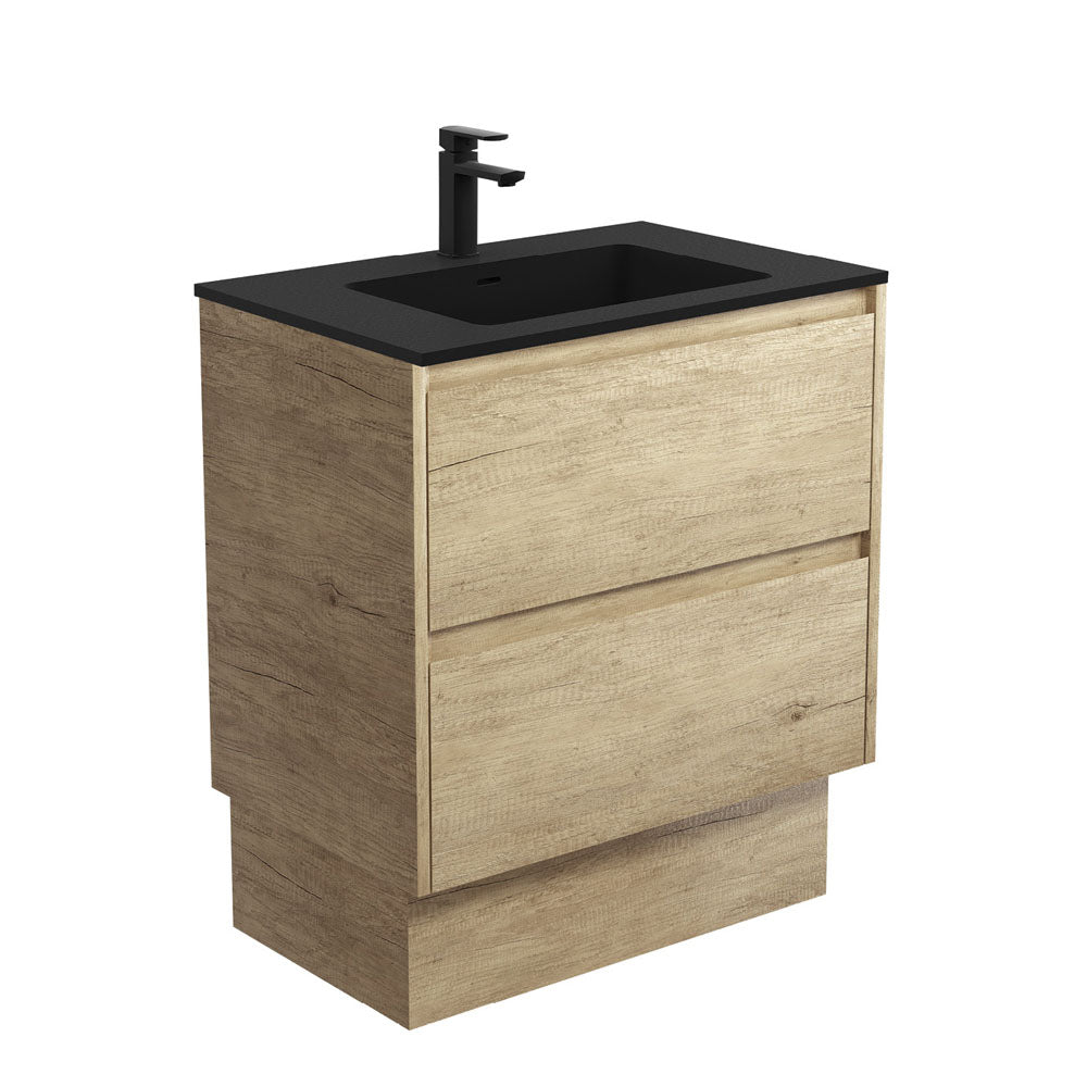 Montana Amato 750 Scandi Oak Vanity On Kick