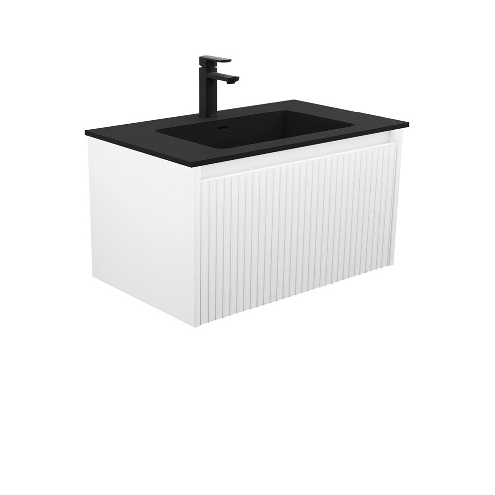 Montana Alina Satin White 750 Wall-Hung Vanity
