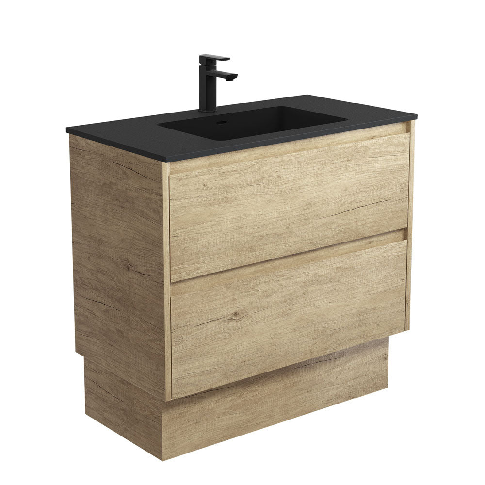 Montana Amato 900 Scandi Oak Vanity On Kick