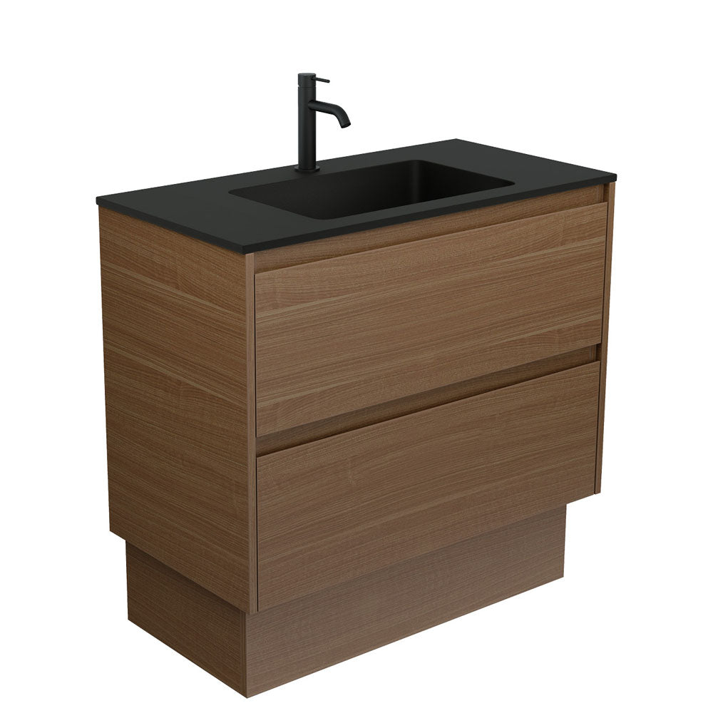 Montana Amato 900 Walnut Vanity On Kick