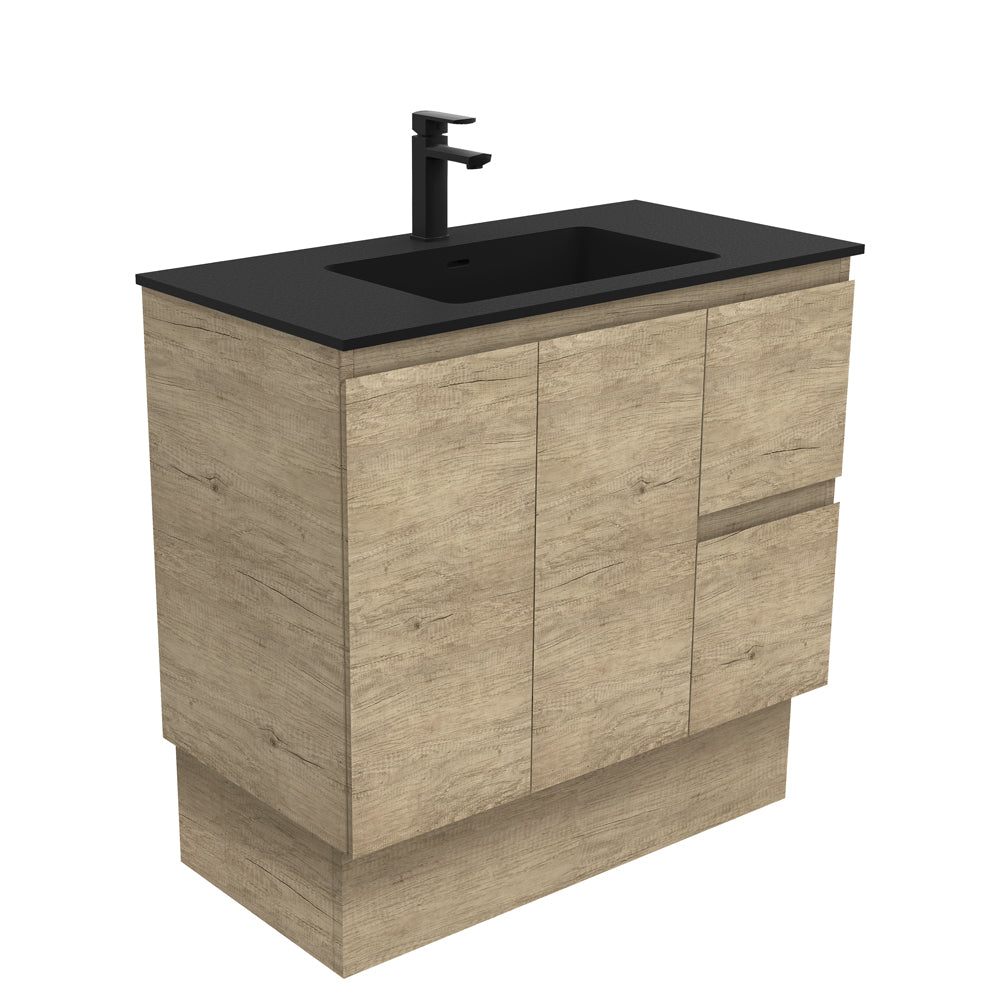 Montana Edge Scandi Oak 900 Vanity On Kickboard
