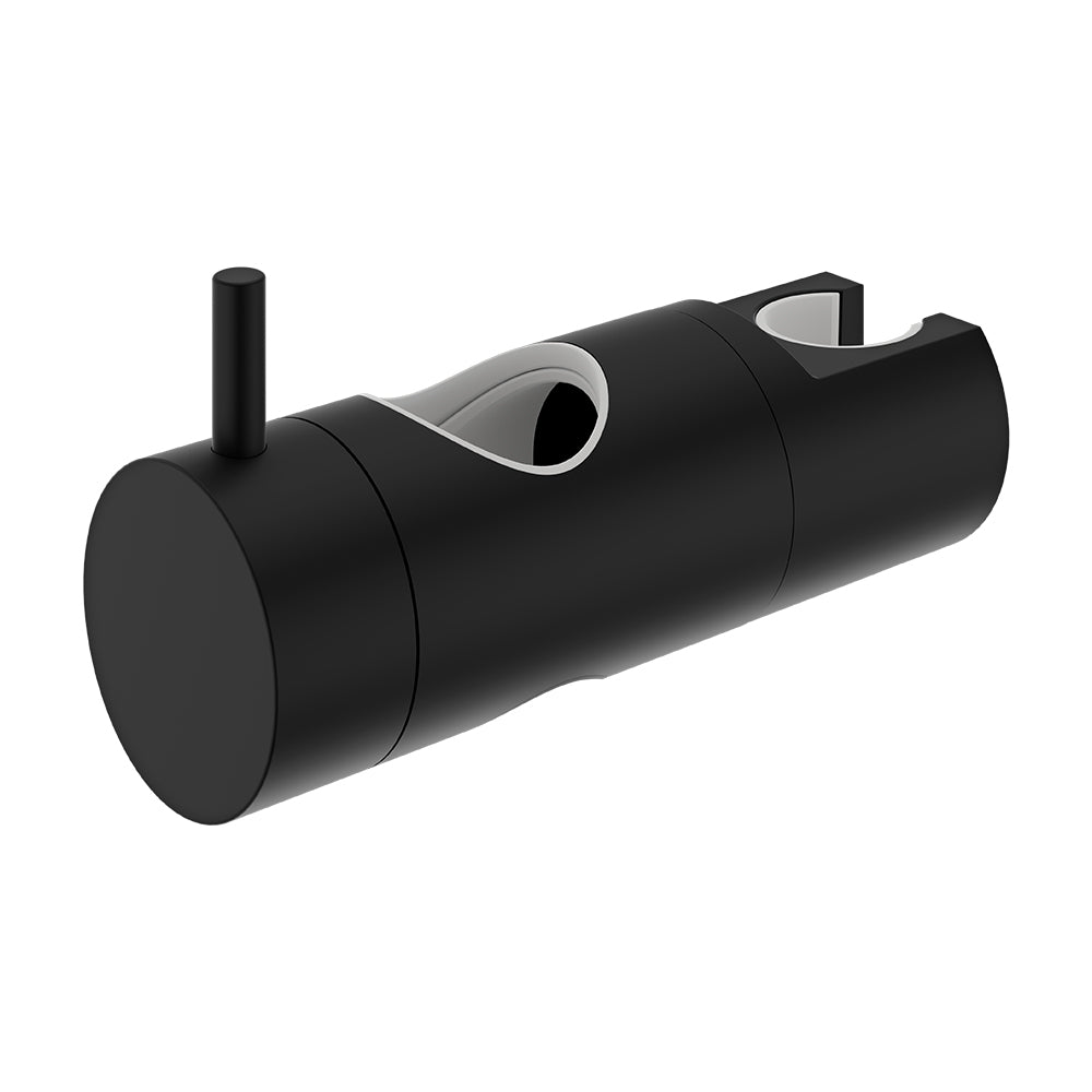 Round Slider for Shower Rail, 32mm, Matte Black