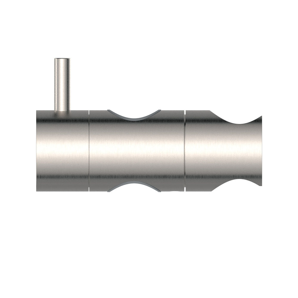 Round Slider for Shower Rail, Brushed Nickel