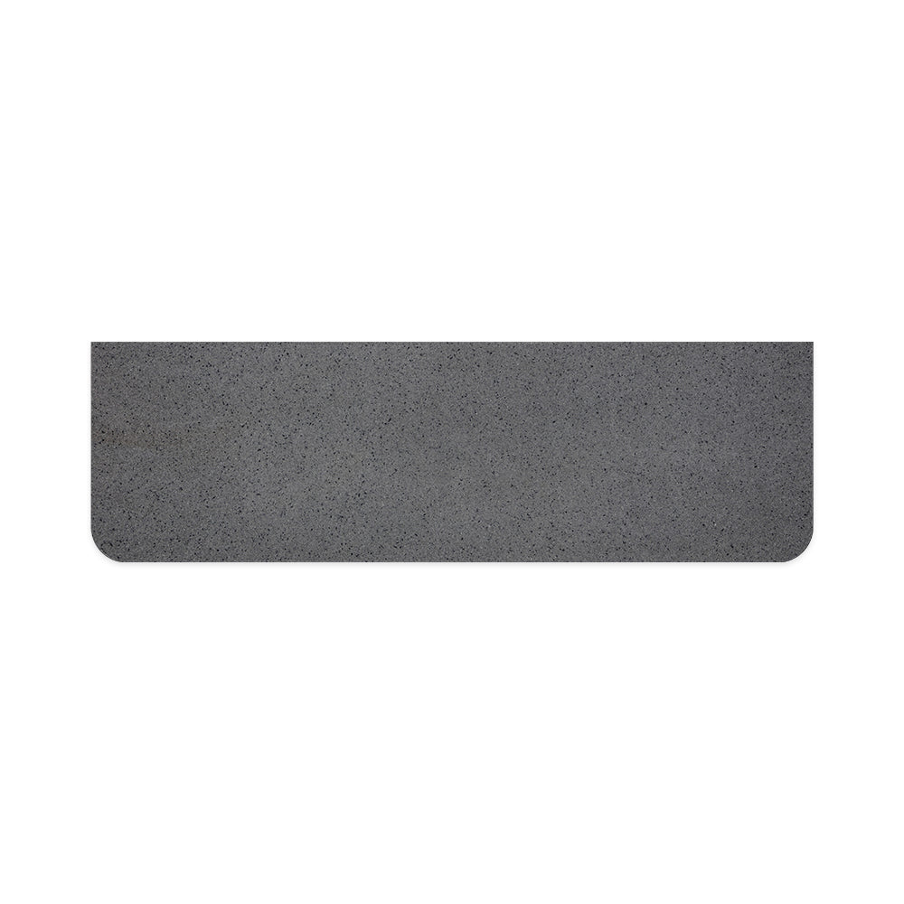 Moonscape Solid Surface Top, Curved Full Depth, 1500mm