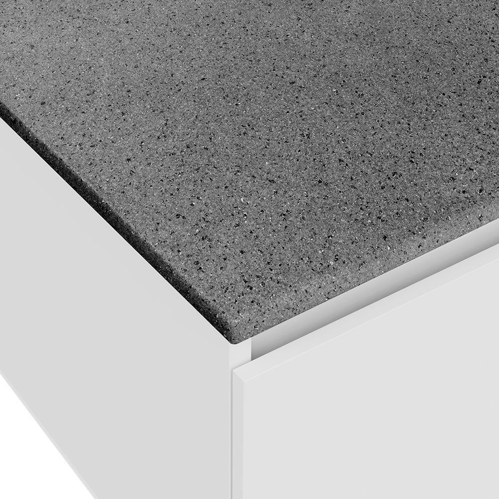 Moonscape Solid Surface Top, Ensuite Depth, 1500mm