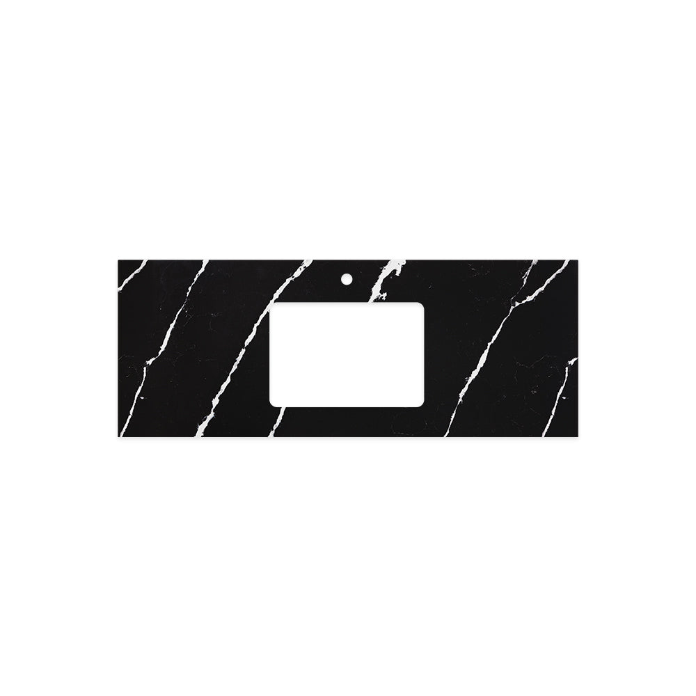 Fienza - Silica Free Stone Top, Rectangular Full Depth - Single Undermount