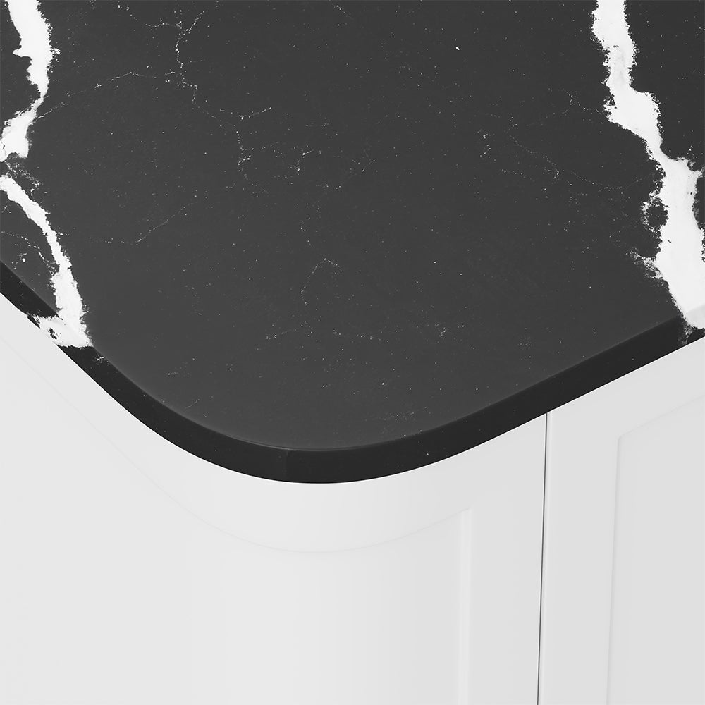 Fienza Margot Wall Hung Double Curve Cabinet 750/900/1200/1500/1800 MM