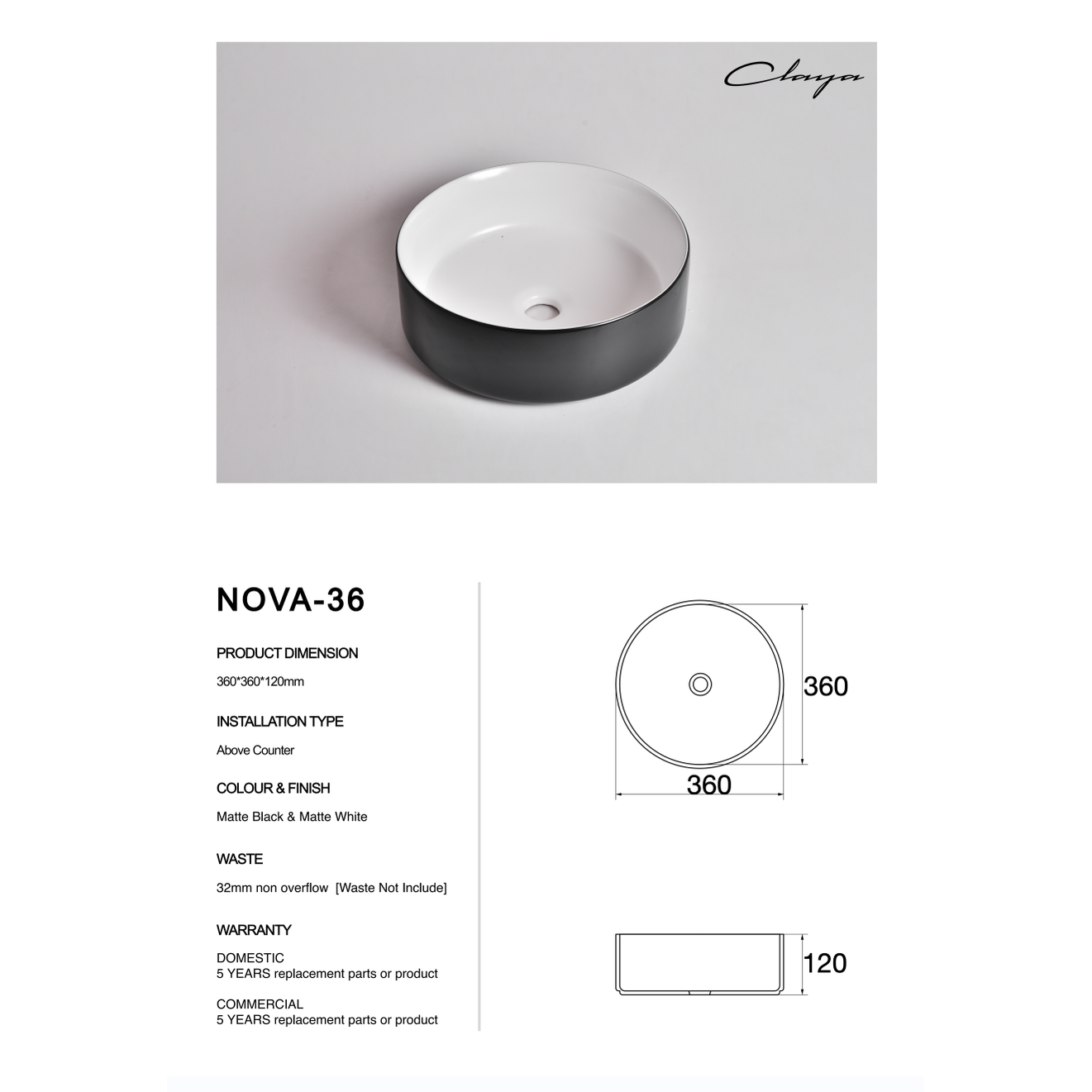 Nova-36 at Blue Bathware