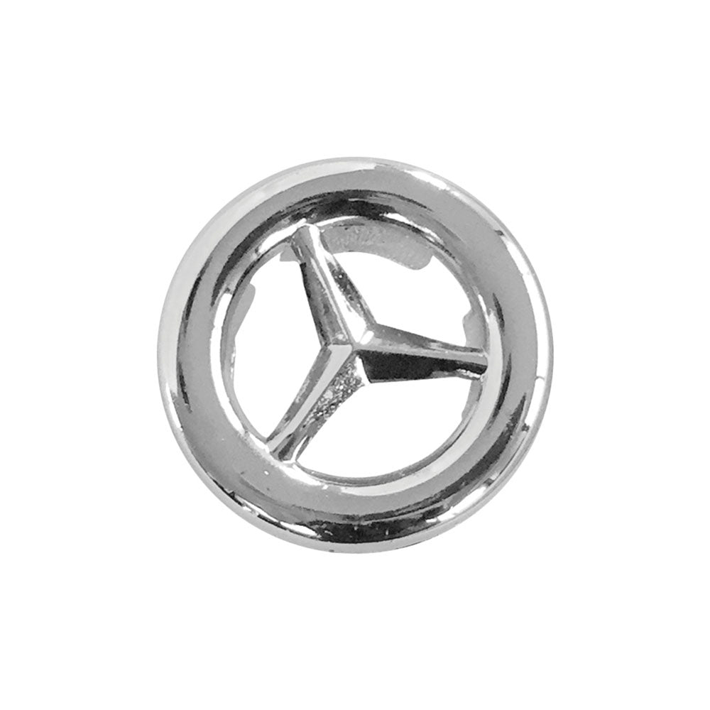 Overflow Plastic Ring, Mercedes Style, Chrome