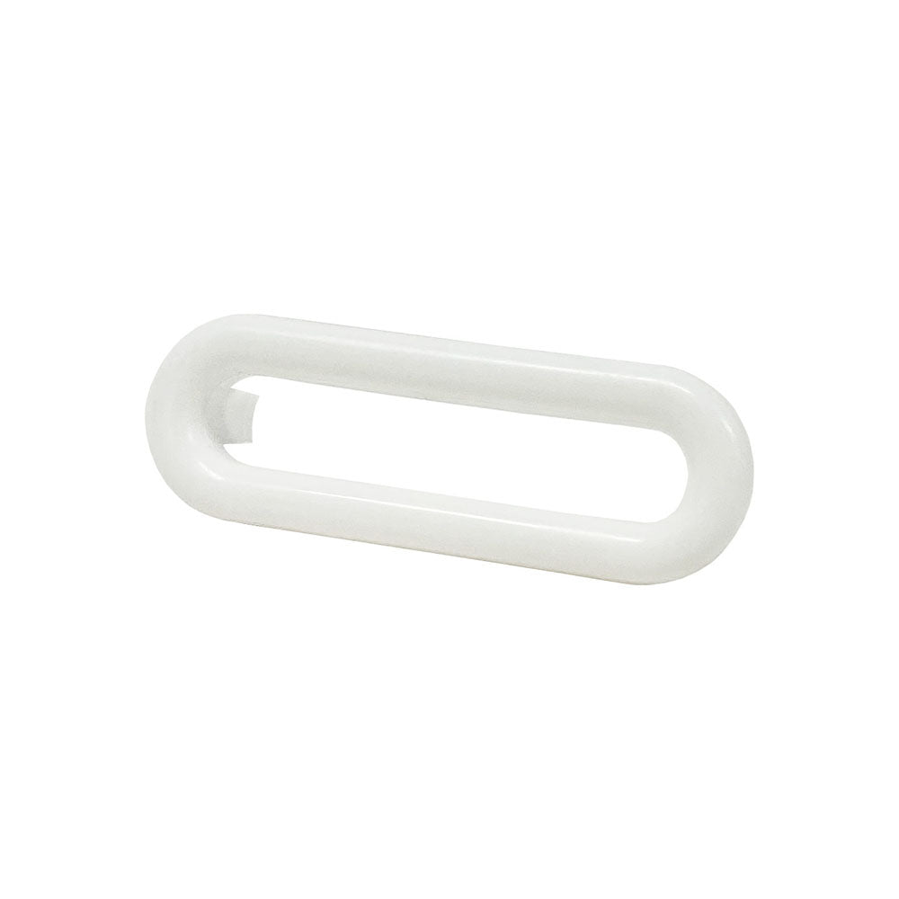 Joli Overflow Plastic Ring, White
