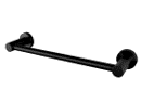 Lucid PIn Series Black Towel Rail 300mm
