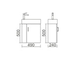 PICCOLO Wall Hung Vanity
