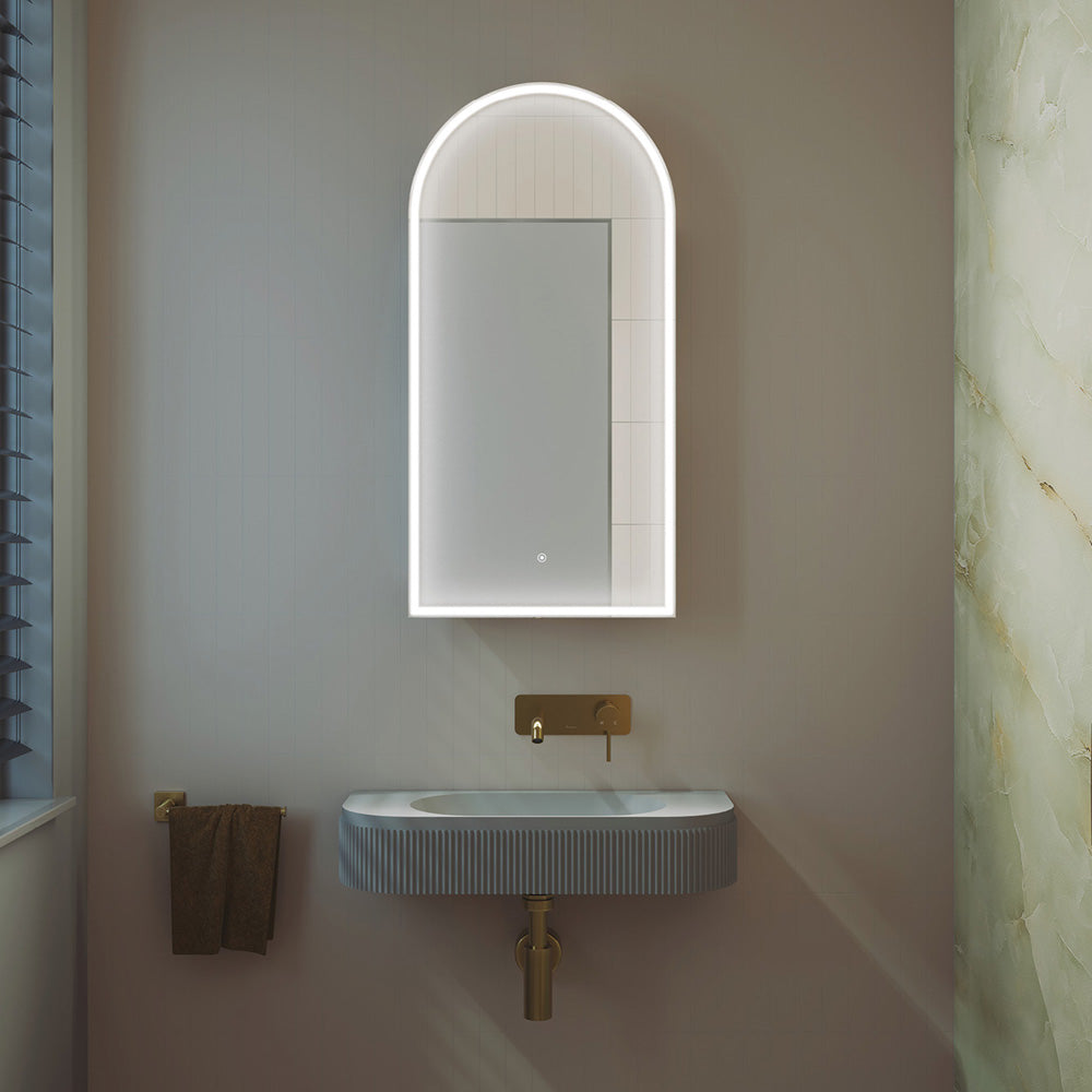 Arch LED Mirror Cabinet