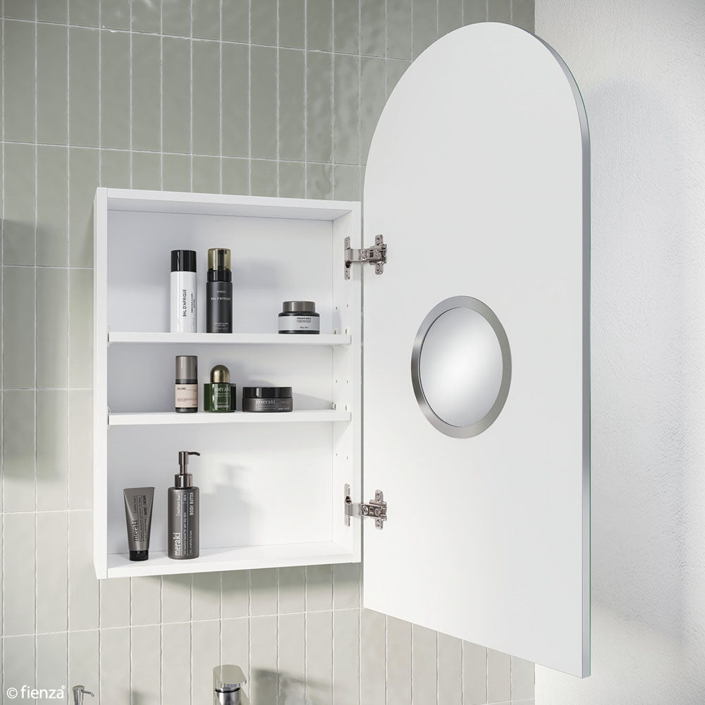Arch Mirror Cabinet, 450 x 900mm