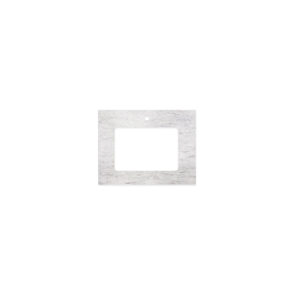 Fienza - Silica Free Stone Top, Rectangular Full Depth - Single Undermount