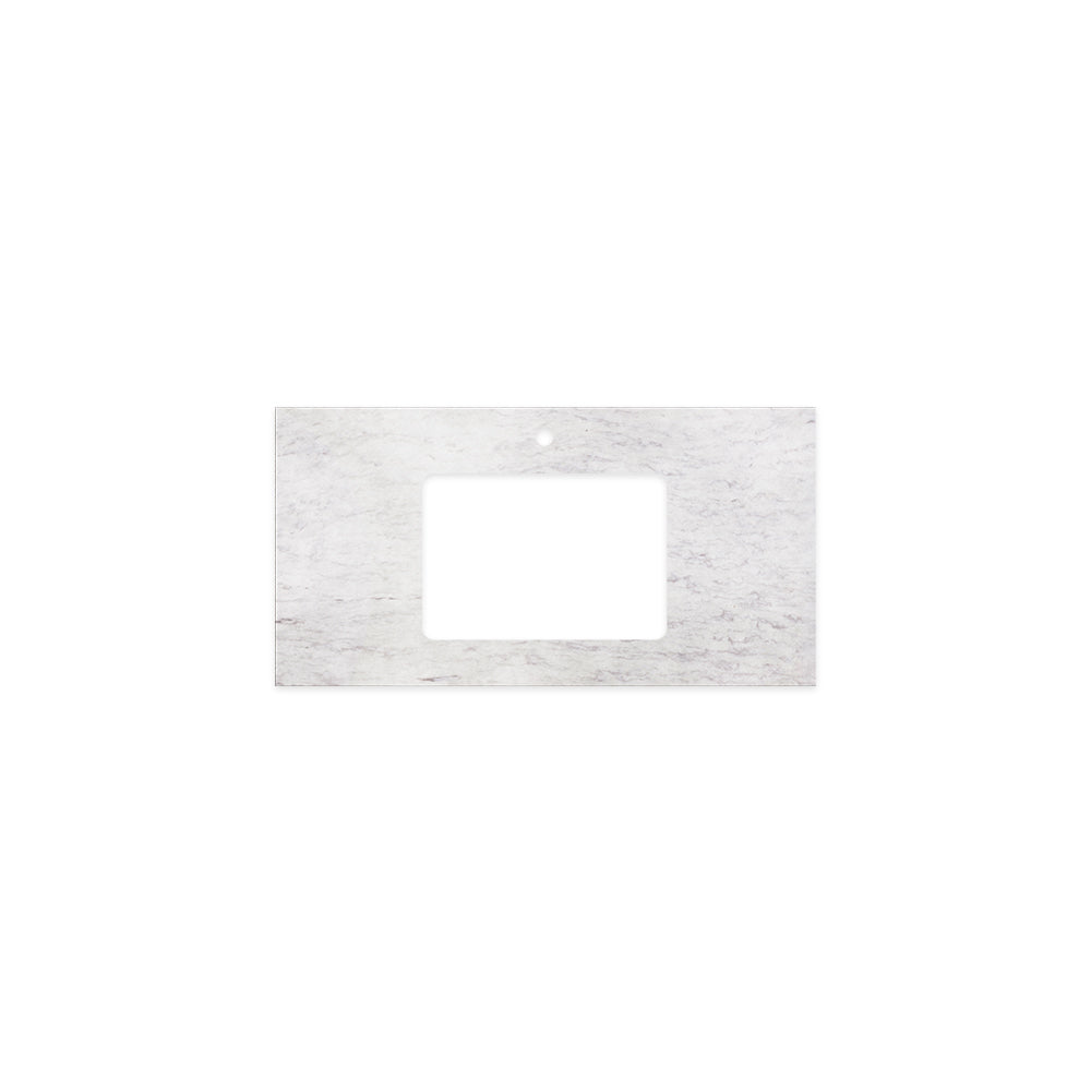 Fienza - Silica Free Stone Top, Rectangular Full Depth - Single Undermount