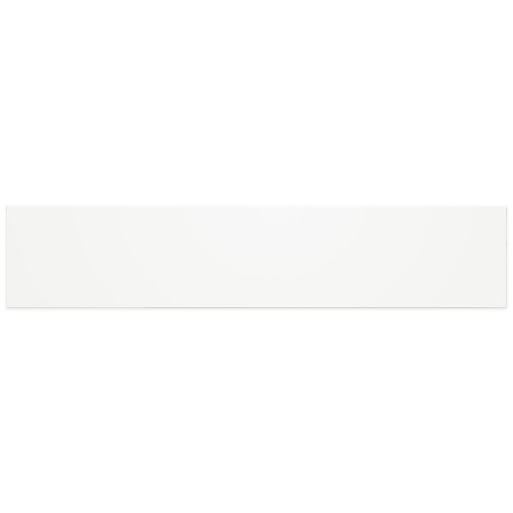 Pure White Solid Surface Top, Ensuite Depth, 1800mm