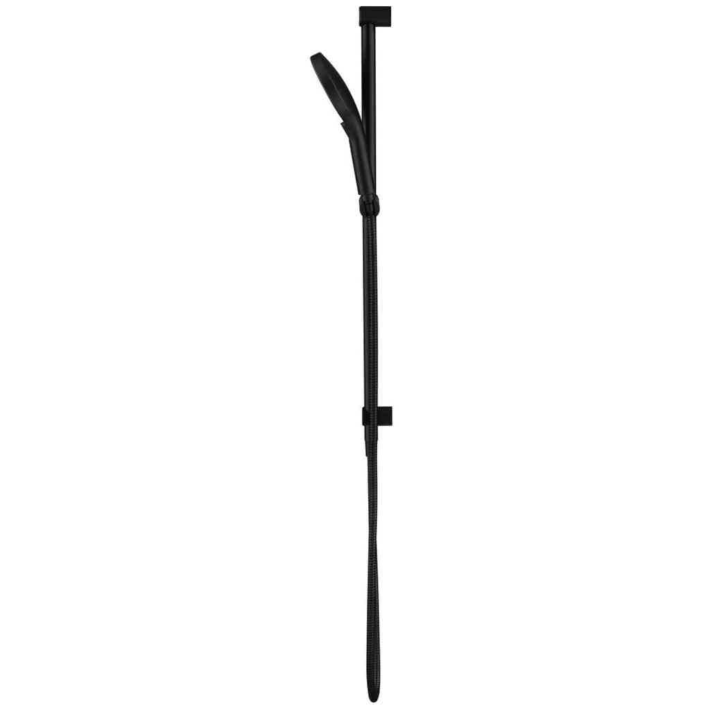 Mica Fluted Shower Rail - Inbuilt Inlet