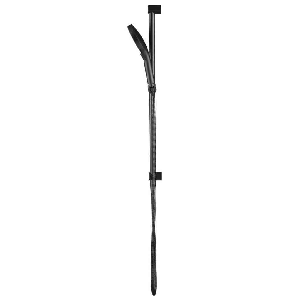 Mica Fluted Shower Rail - Inbuilt Inlet
