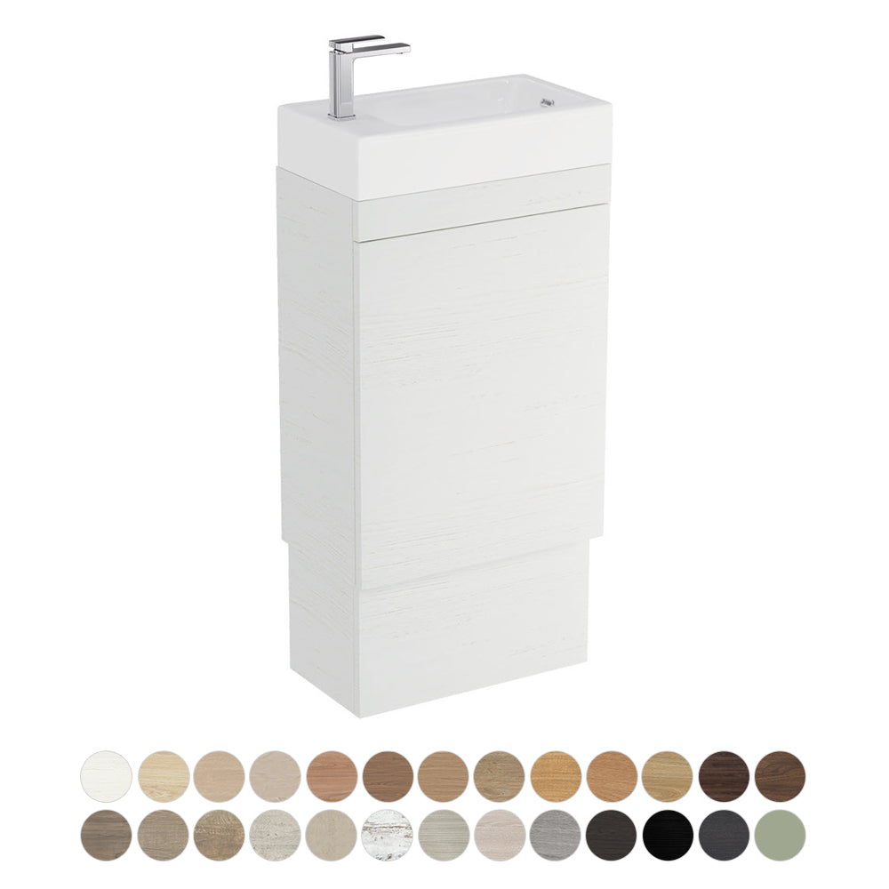 Riley Slim Ensuite 450 Floor Standing Vanity