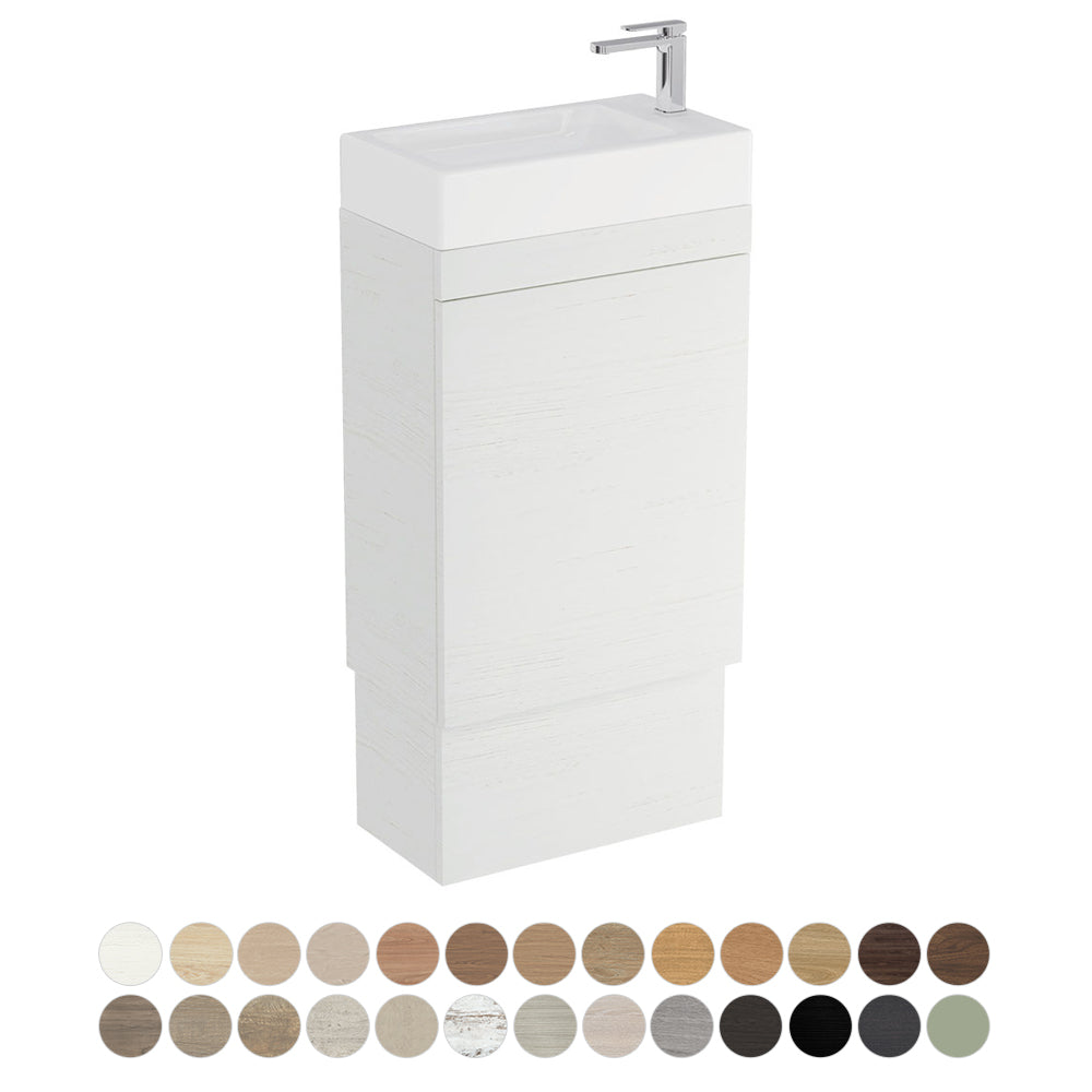 Riley Slim Ensuite 450 Floor Standing Vanity