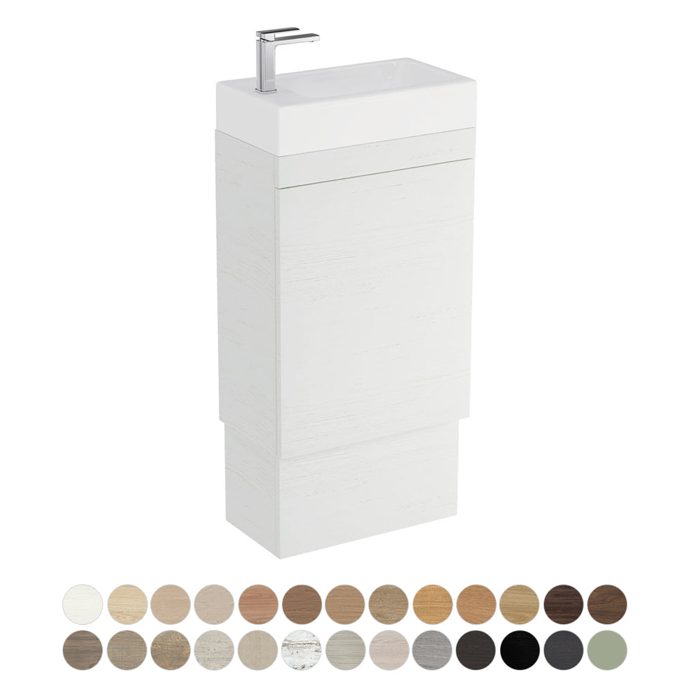 Riley Slim Ensuite 450 Floor Standing Vanity